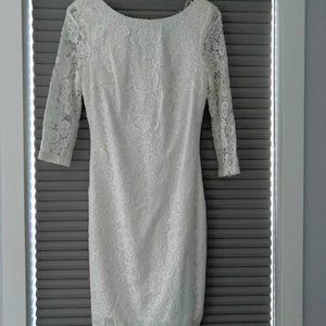 Le Chateau | White lace Dress